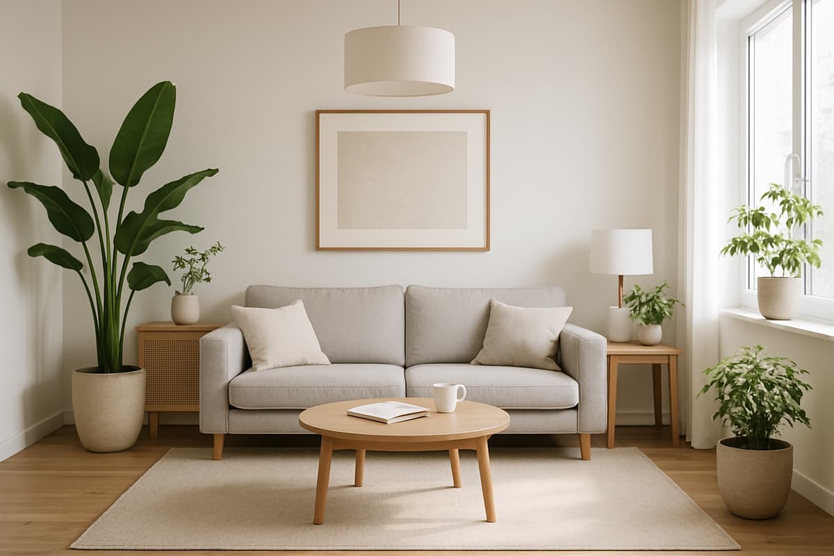 Beautifully cleaned home interior