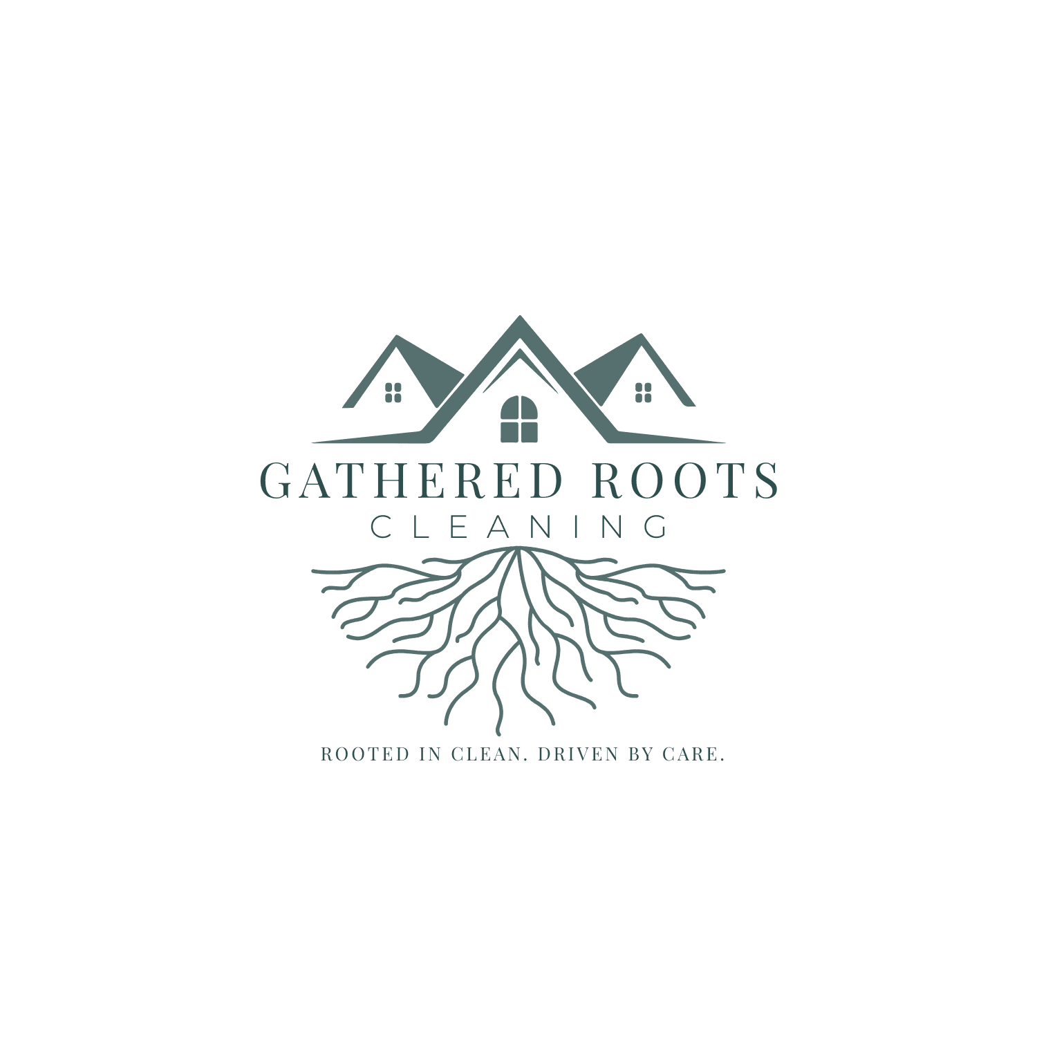 Gathered Roots Cleaning Complete Logo